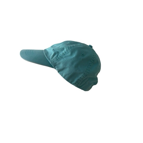 Polo by Ralph Lauren Hat Leather Adjustable Strap Embroidered Horse Logo Blue - Picture 4 of 9